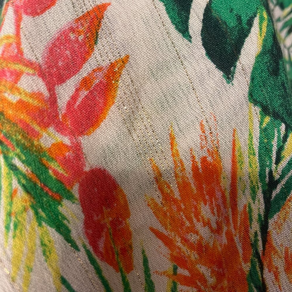 NWT Vince Comuto Tropical Print Duster/Cover Up - Picture 9 of 12